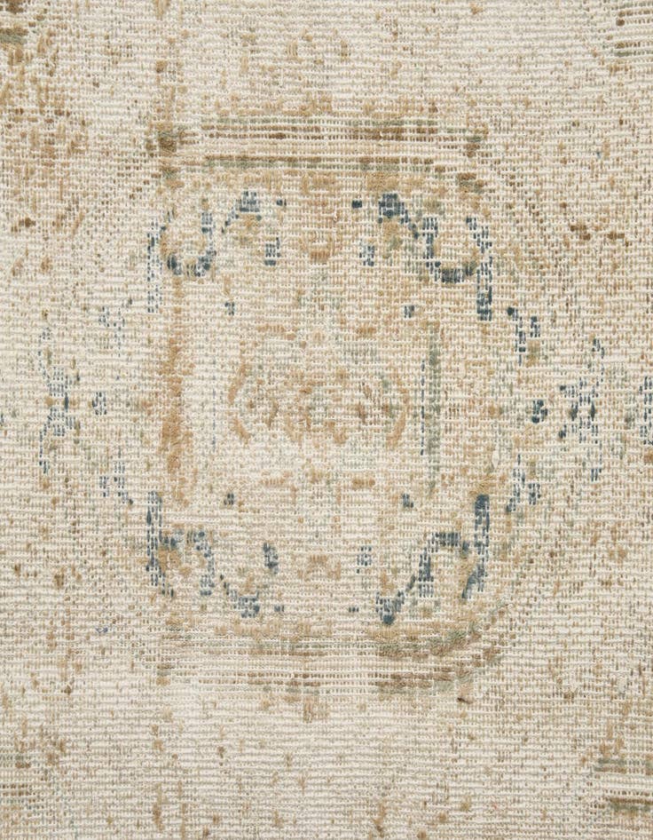 Detail image of 9' 4 x 12' 6  Hand Knotted Ultra Vintage Persian Wool Rug