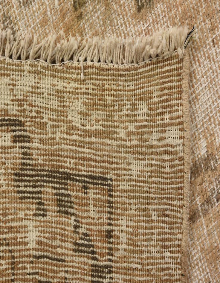 Detail image of 9' 10 x 12' 9  Hand Knotted Ultra Vintage Persian Wool Rug