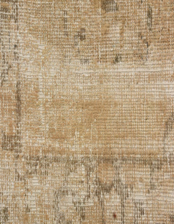 Detail image of 9' 10 x 12' 9  Hand Knotted Ultra Vintage Persian Wool Rug