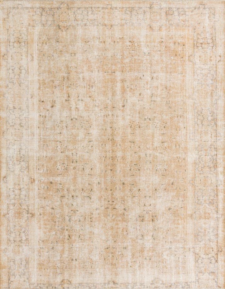  9' 10 x 12' 9  Hand Knotted Ultra Vintage Persian W...