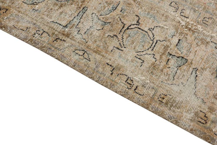 Detail image of 9' 3 x 12' 4 Hand Knotted Ultra Vintage Persian Wool Rug