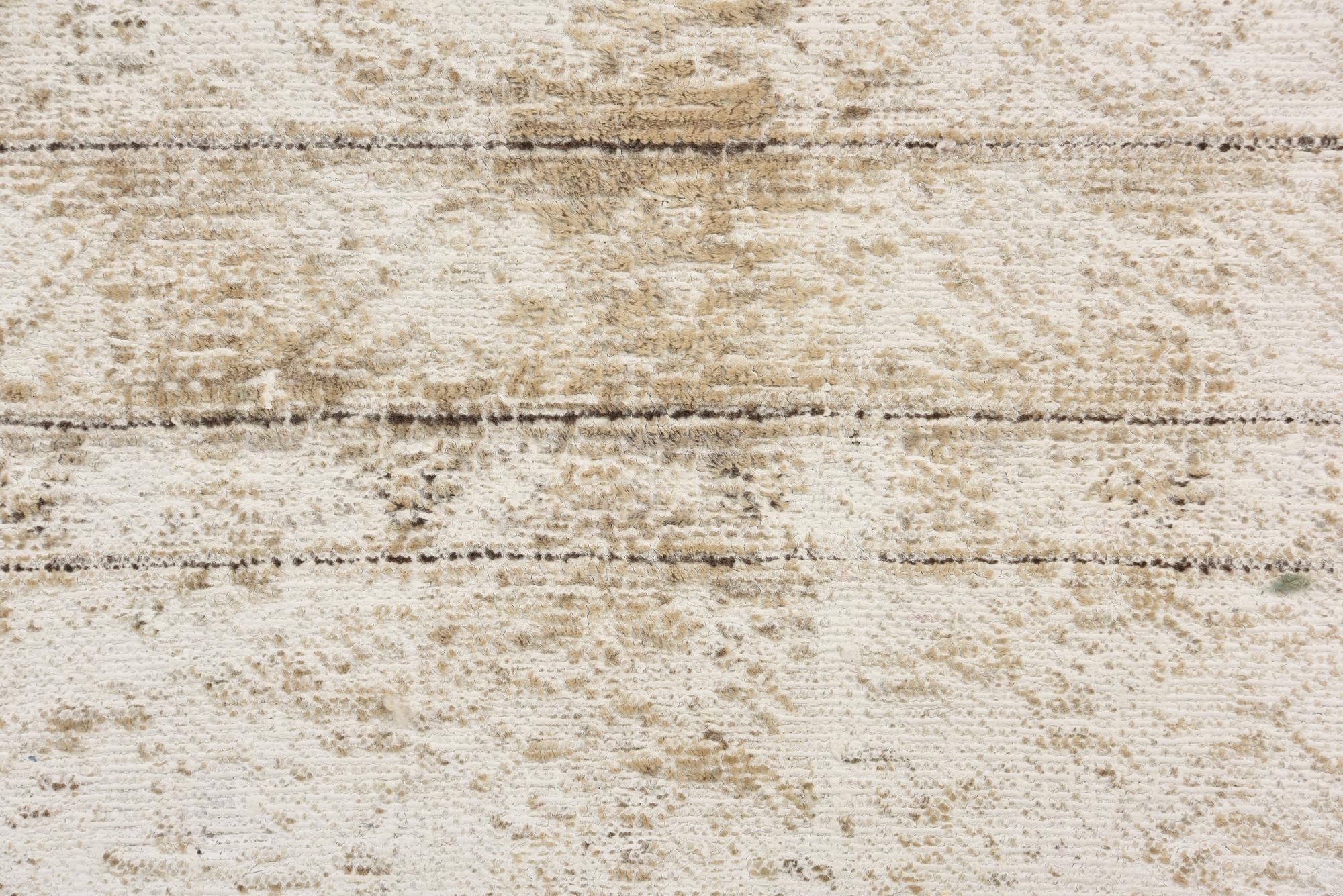 9' 4 x 12' 9 Hand Knotted Ultra Vintage Persian Wool Rug