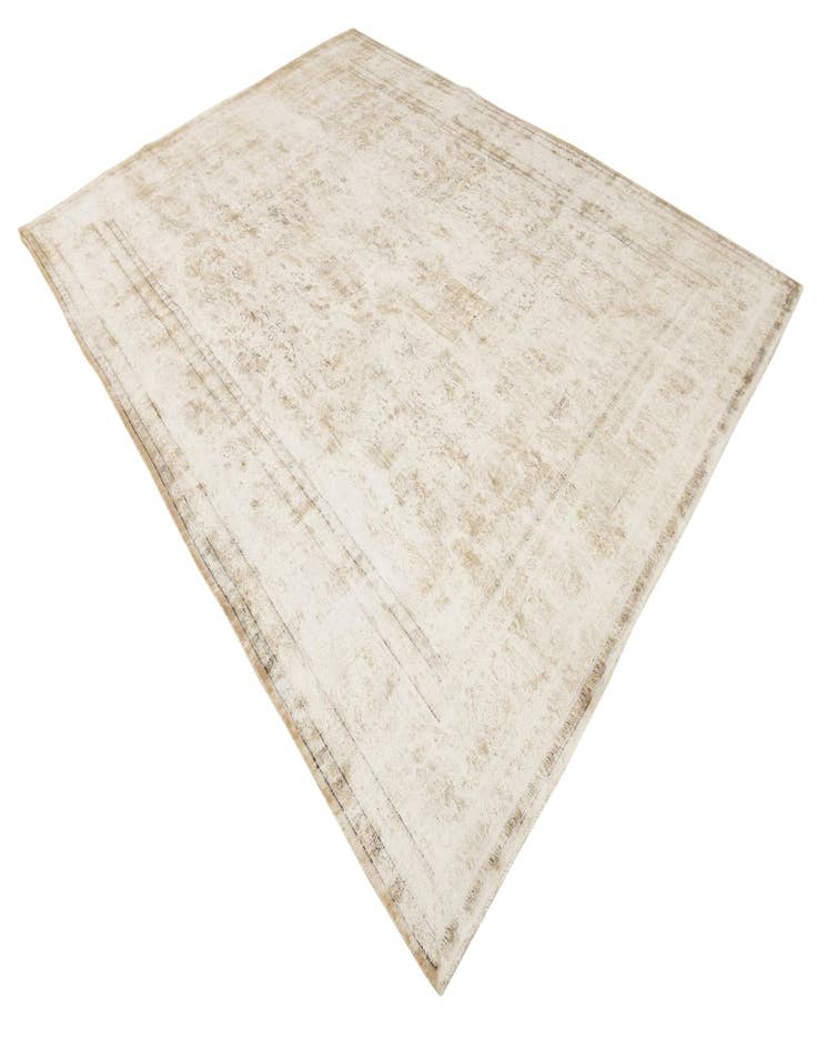 Detail image of 9' 4 x 12' 9  Hand Knotted Ultra Vintage Persian Wool Rug