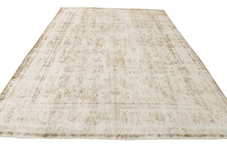 Detail image of 9' 4 x 12' 9 Hand Knotted Ultra Vintage Persian Wool Rug