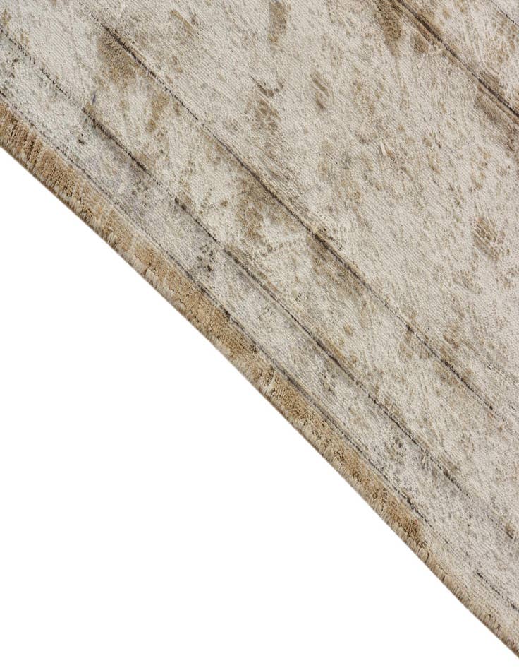 Detail image of 9' 4 x 12' 9  Hand Knotted Ultra Vintage Persian Wool Rug