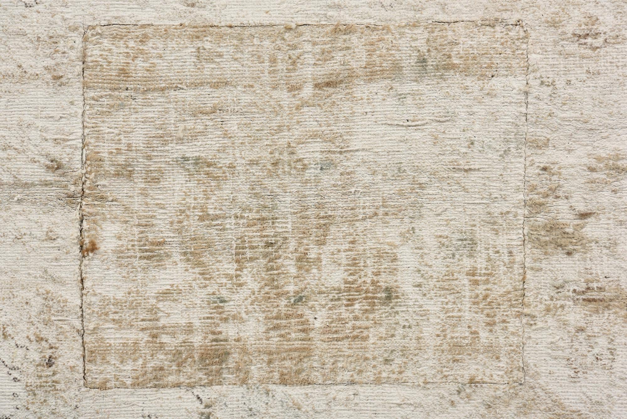 9' 4 x 12' 9 Hand Knotted Ultra Vintage Persian Wool Rug
