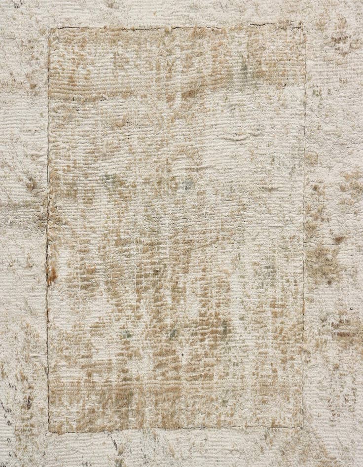 Detail image of 9' 4 x 12' 9  Hand Knotted Ultra Vintage Persian Wool Rug