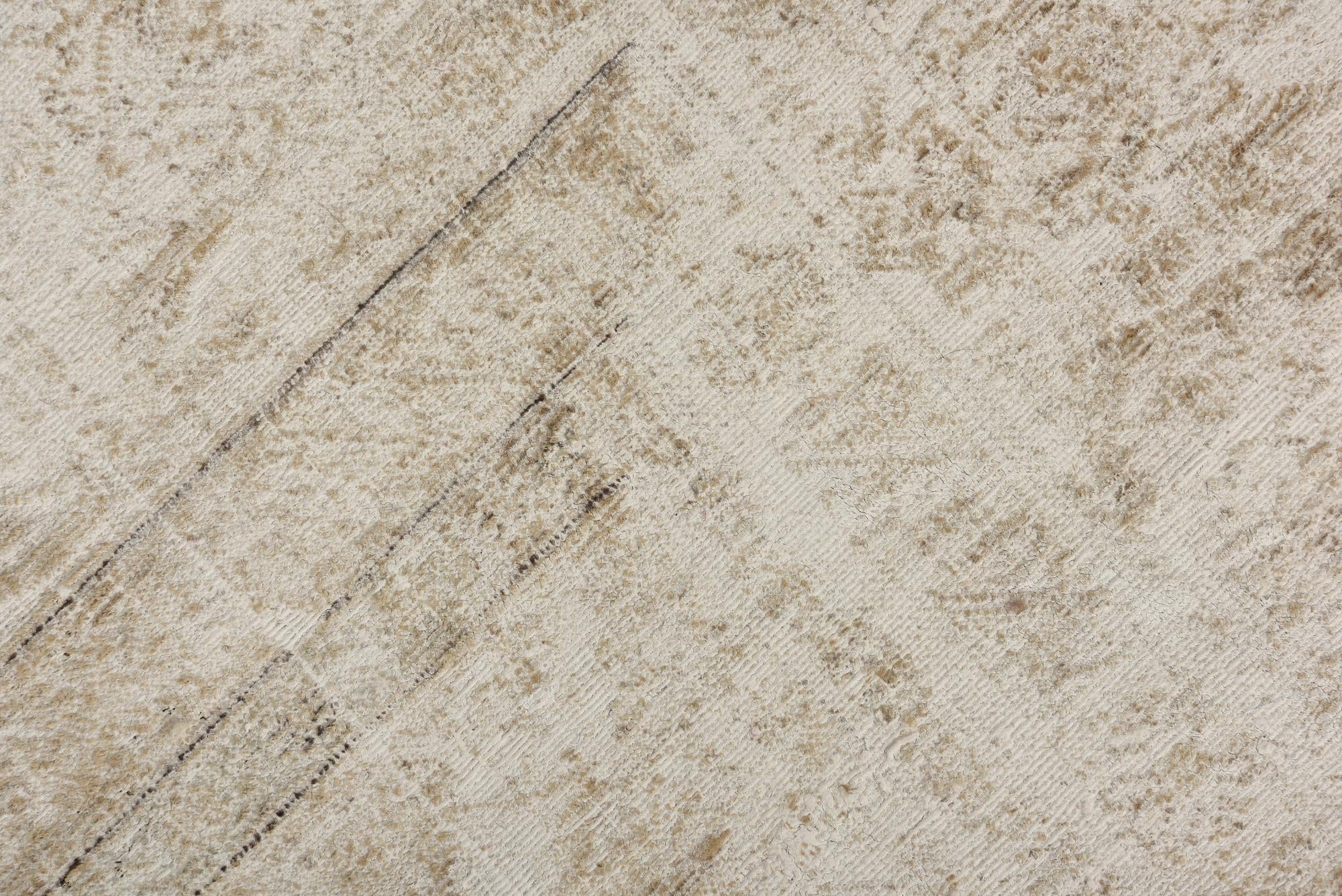 9' 4 x 12' 9 Hand Knotted Ultra Vintage Persian Wool Rug