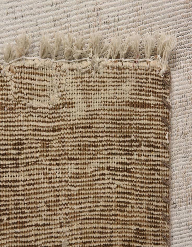 Detail image of 8' 10 x 12'  Hand Knotted Ultra Vintage Persian Wool Rug