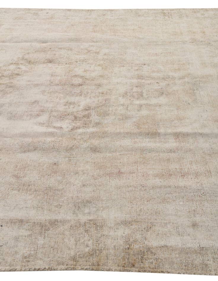 Detail image of 8' 10 x 12'  Hand Knotted Ultra Vintage Persian Wool Rug