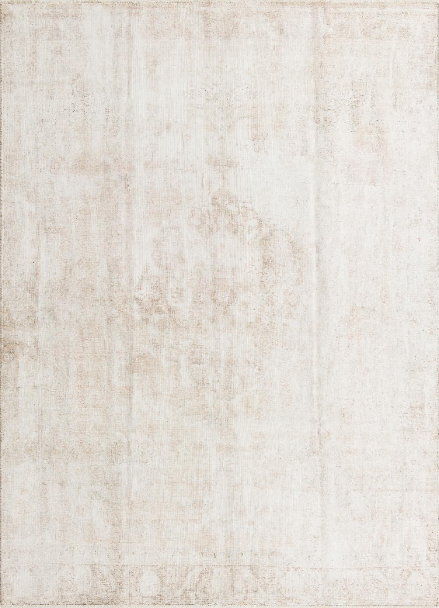 8' 10 x 12' Hand Knotted Ultra Vintage Persian Wool Rug
