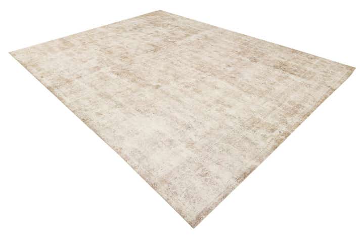 9' 8 x 12' 10 Hand Knotted Ultra Vintage Persian Wool Rug