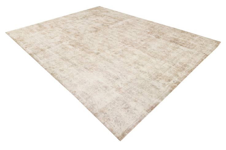 Detail image of 9' 8 x 12' 10 Hand Knotted Ultra Vintage Persian Wool Rug