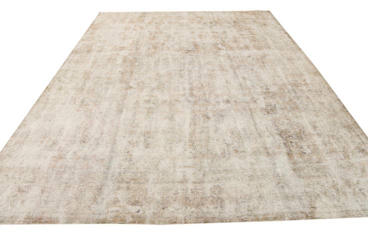 Detail image of 9' 8 x 12' 10 Hand Knotted Ultra Vintage Persian Wool Rug