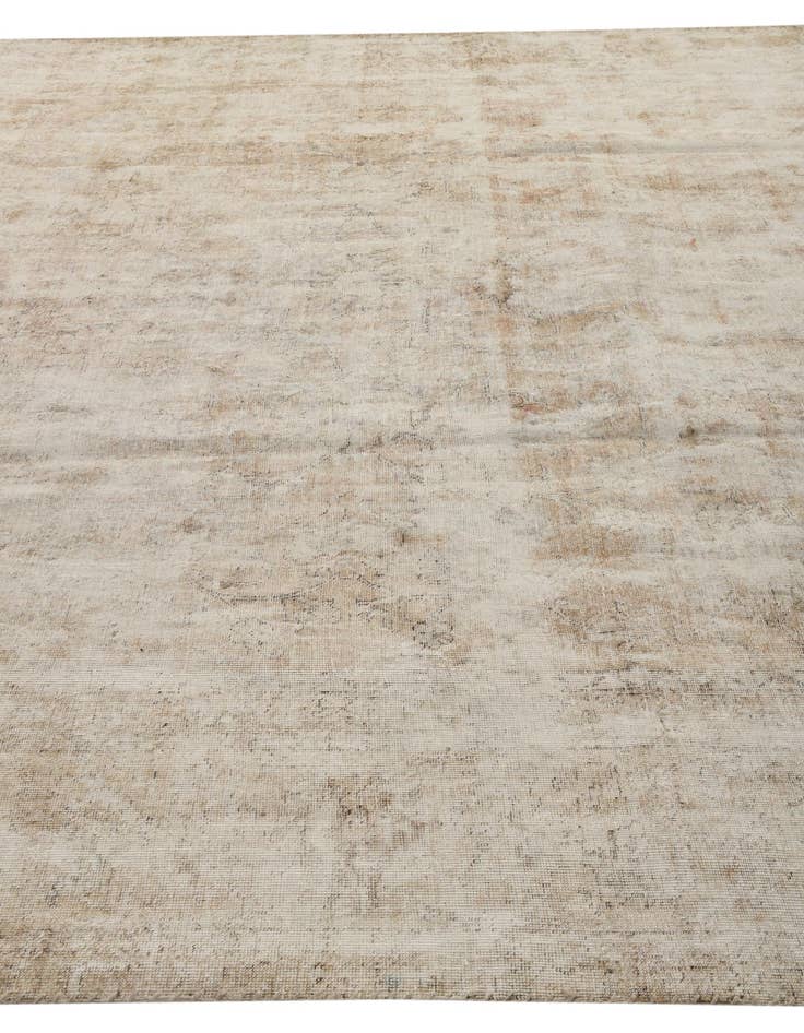 Detail image of 9' 8 x 12' 10  Hand Knotted Ultra Vintage Persian Wool Rug