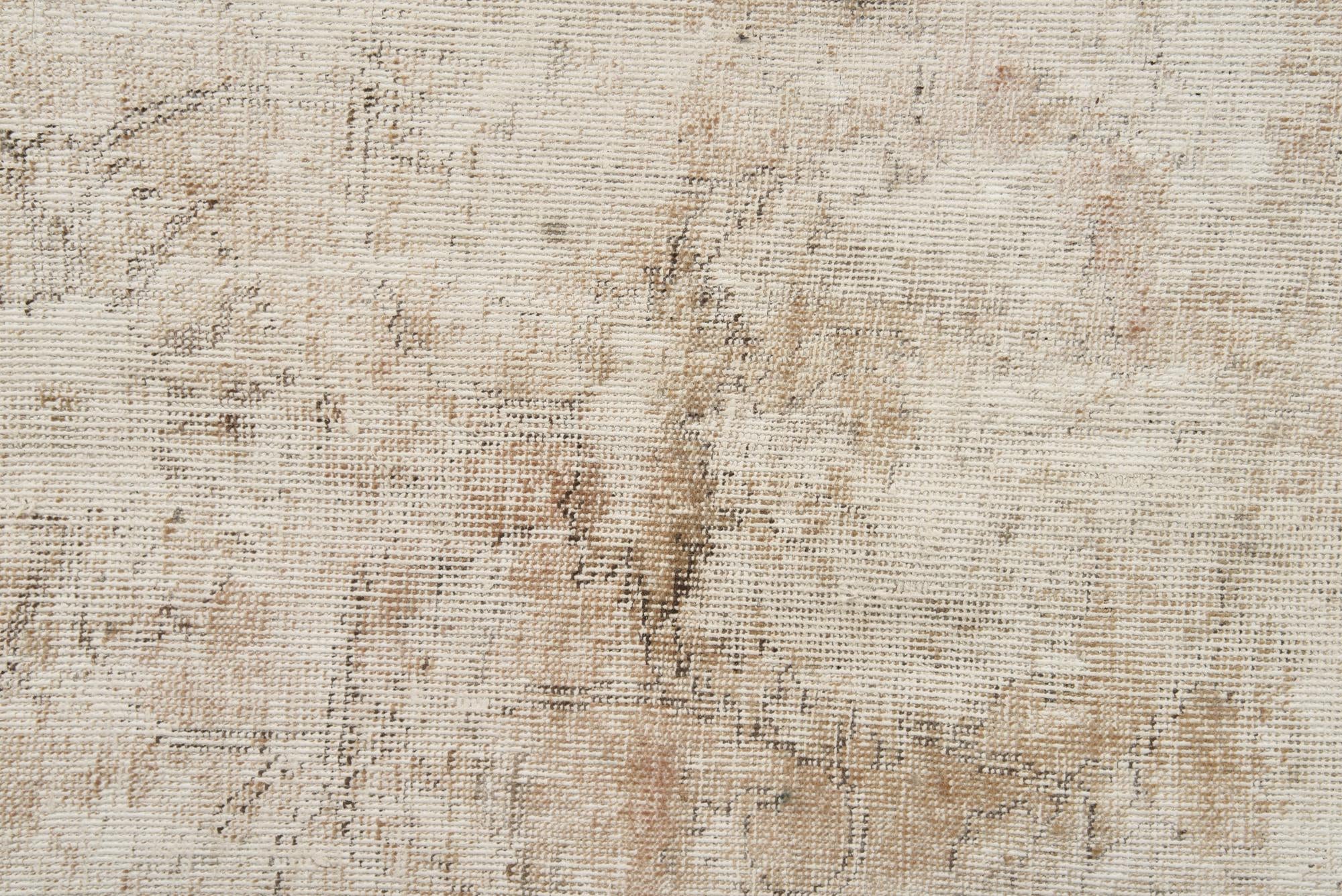 9' 8 x 12' 10 Hand Knotted Ultra Vintage Persian Wool Rug