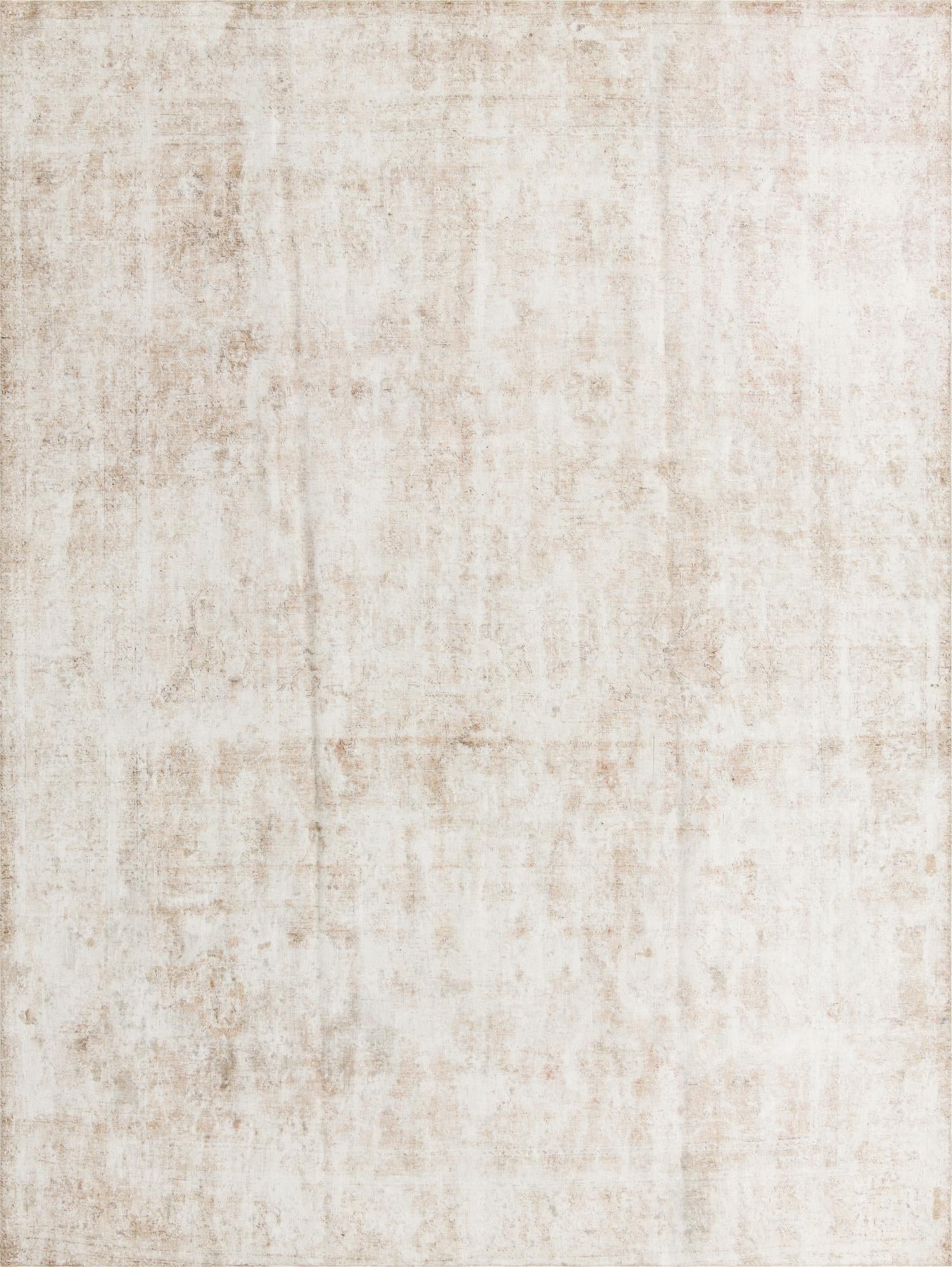 9' 8 x 12' 10 Hand Knotted Ultra Vintage Persian Wool Rug