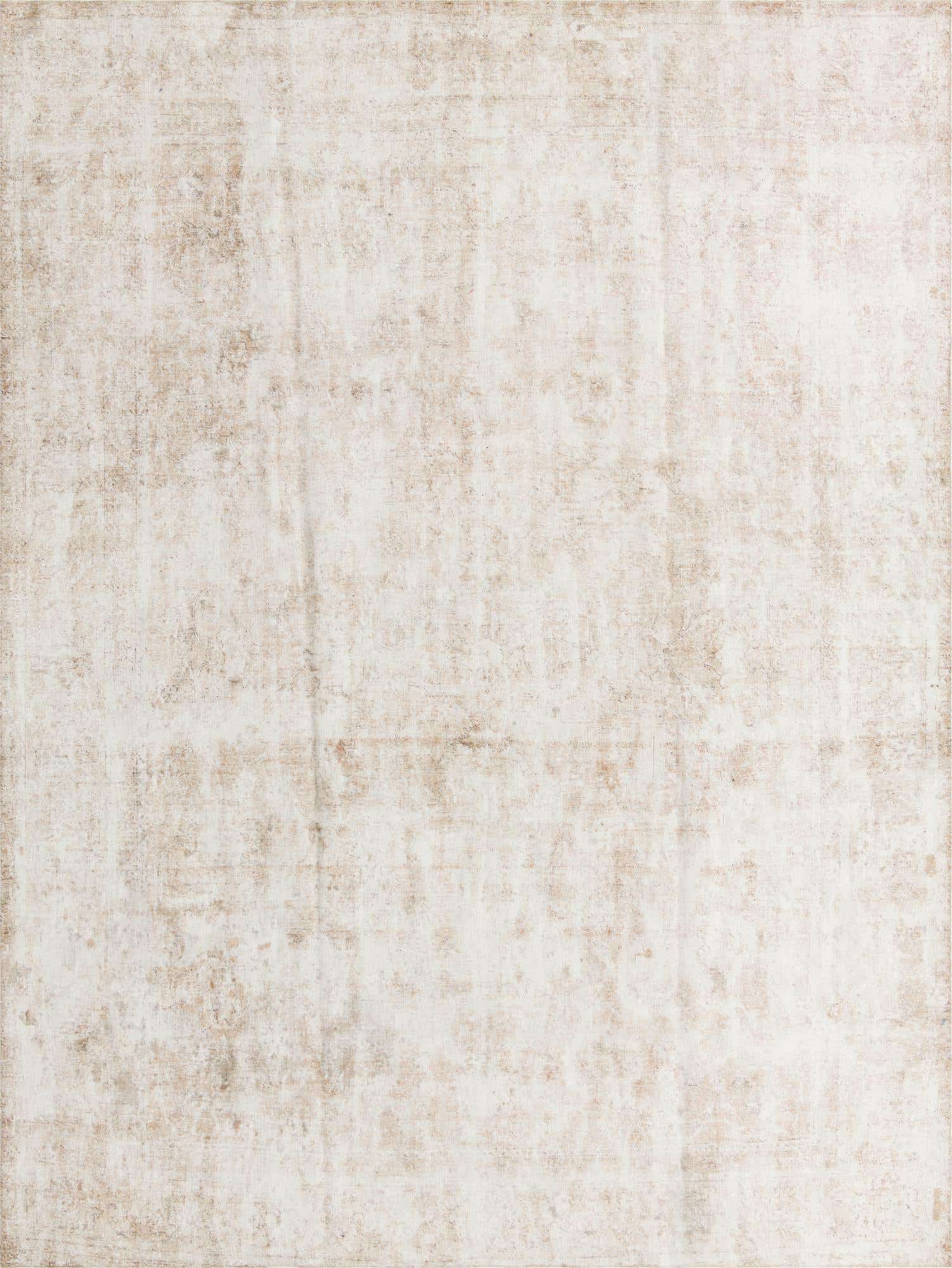 9' 8 x 12' 10 Hand Knotted Ultra Vintage Persian Wool Rug