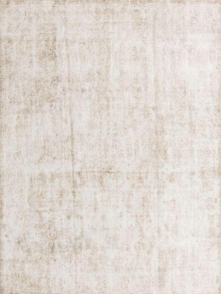 9' 8 x 12' 10 Hand Knotted Ultra Vintage Persian Wool Rug