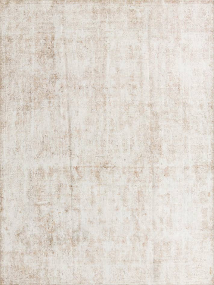 Detail image of 9' 8 x 12' 10 Hand Knotted Ultra Vintage Persian Wool Rug