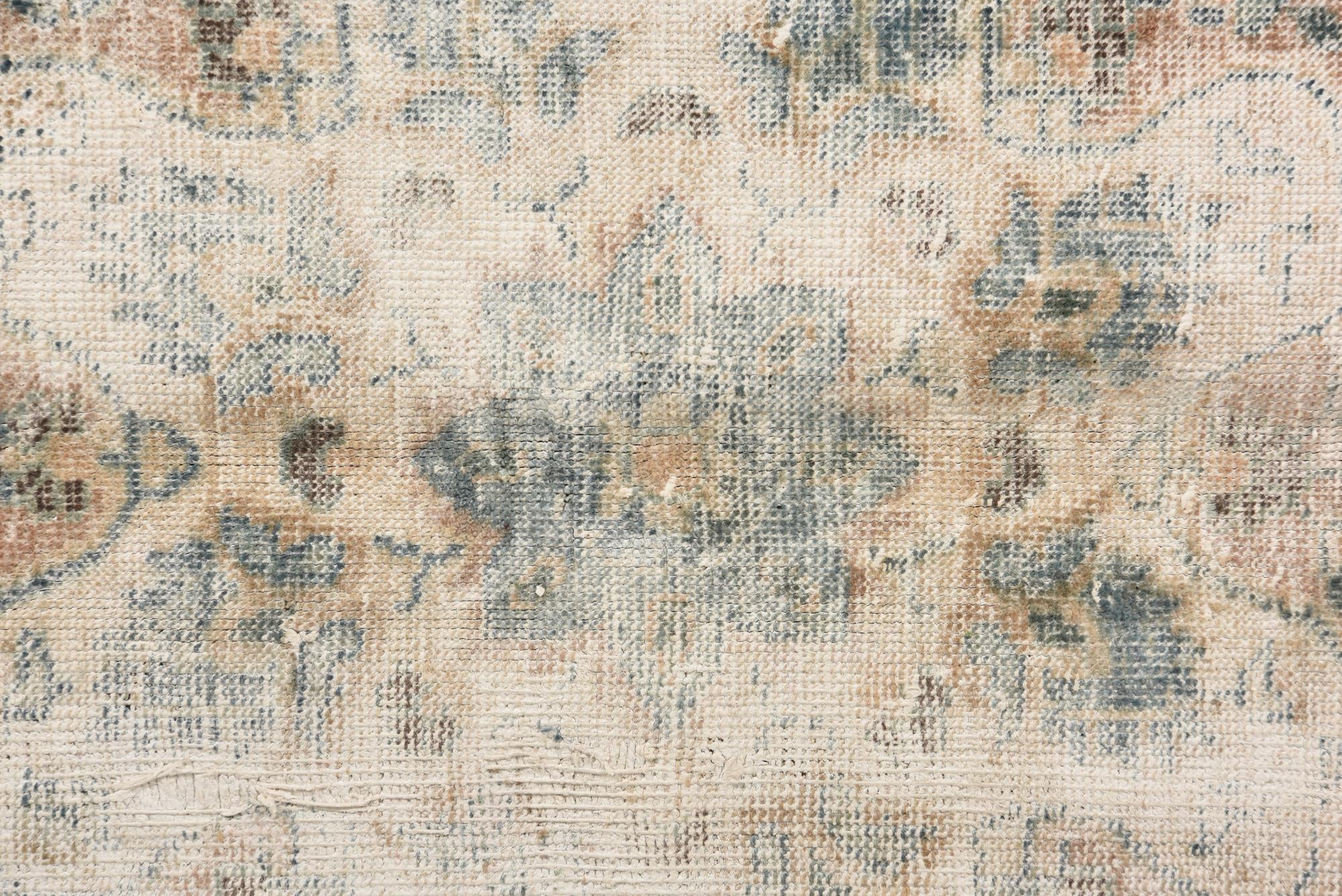 6' 4 x 10' Hand Knotted Ultra Vintage Persian Wool Rug