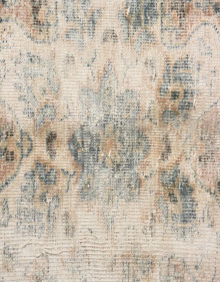 Detail image of 6' 4 x 10'  Hand Knotted Ultra Vintage Persian Wool Rug