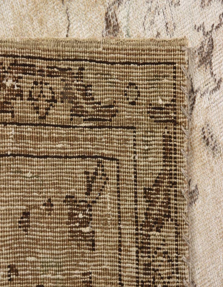 Detail image of 7' 4 x 10' 7  Hand Knotted Ultra Vintage Persian Wool Rug