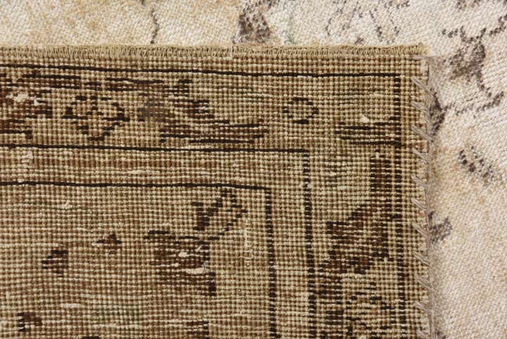 7' 4 x 10' 7 Hand Knotted Ultra Vintage Persian Wool Rug