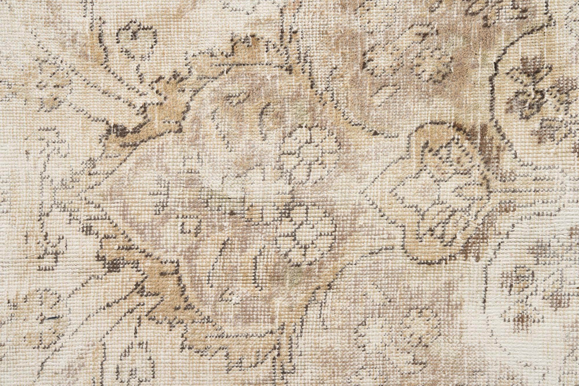 8' 10 x 12' Hand Knotted Ultra Vintage Persian Wool Rug