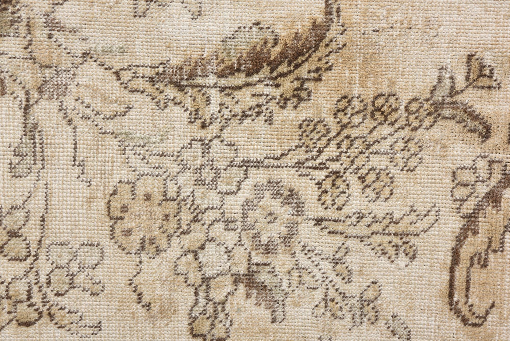 8' 10 x 12' Hand Knotted Ultra Vintage Persian Wool Rug
