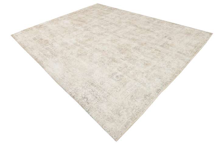 9' 3 x 11' 9 Hand Knotted Ultra Vintage Persian Wool Rug