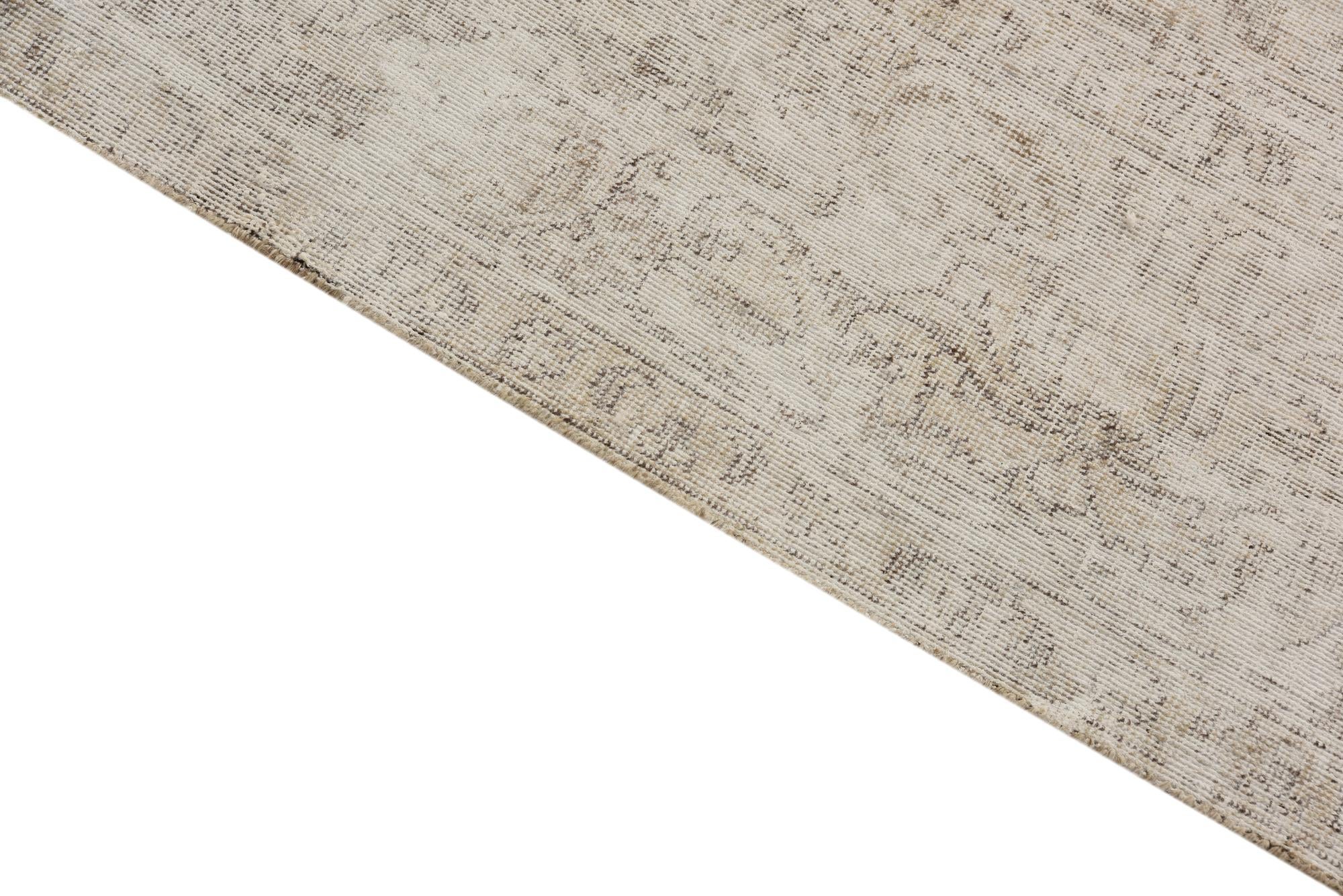 9' 3 x 11' 9 Hand Knotted Ultra Vintage Persian Wool Rug