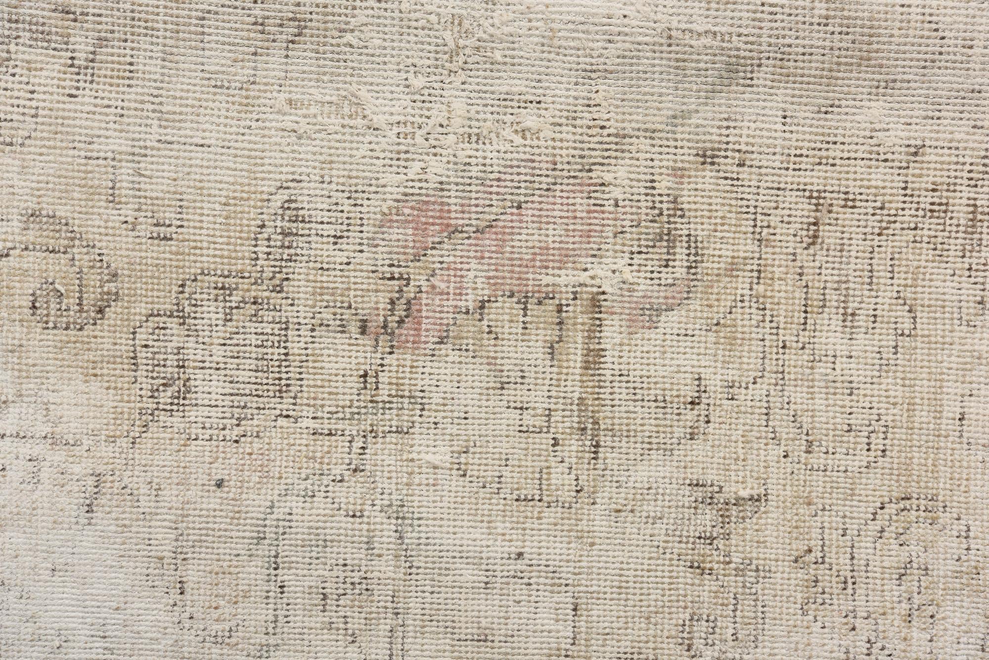 9' 3 x 11' 9 Hand Knotted Ultra Vintage Persian Wool Rug
