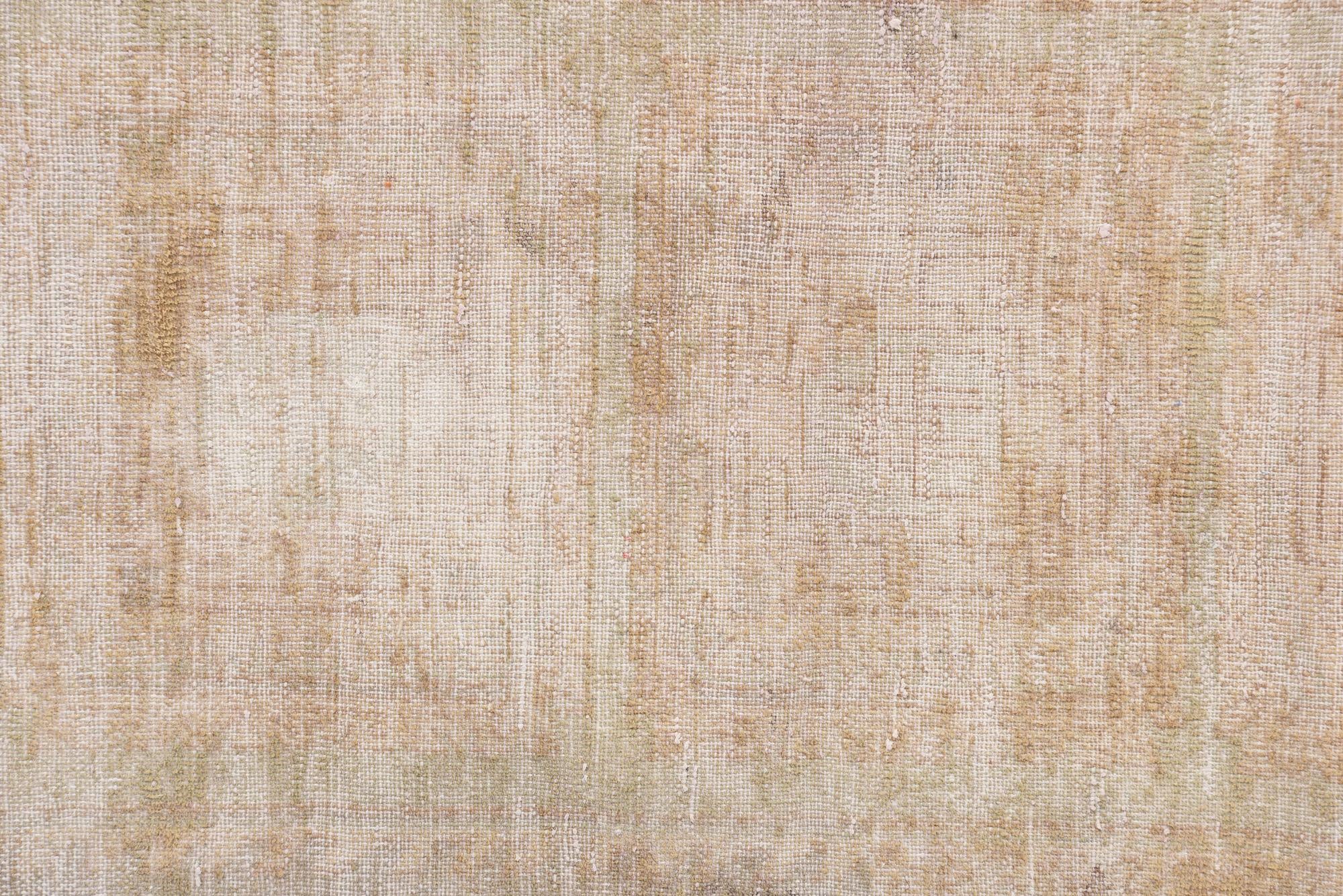 3' 10 x 5' 6 Hand Knotted Ultra Vintage Persian Wool Rug