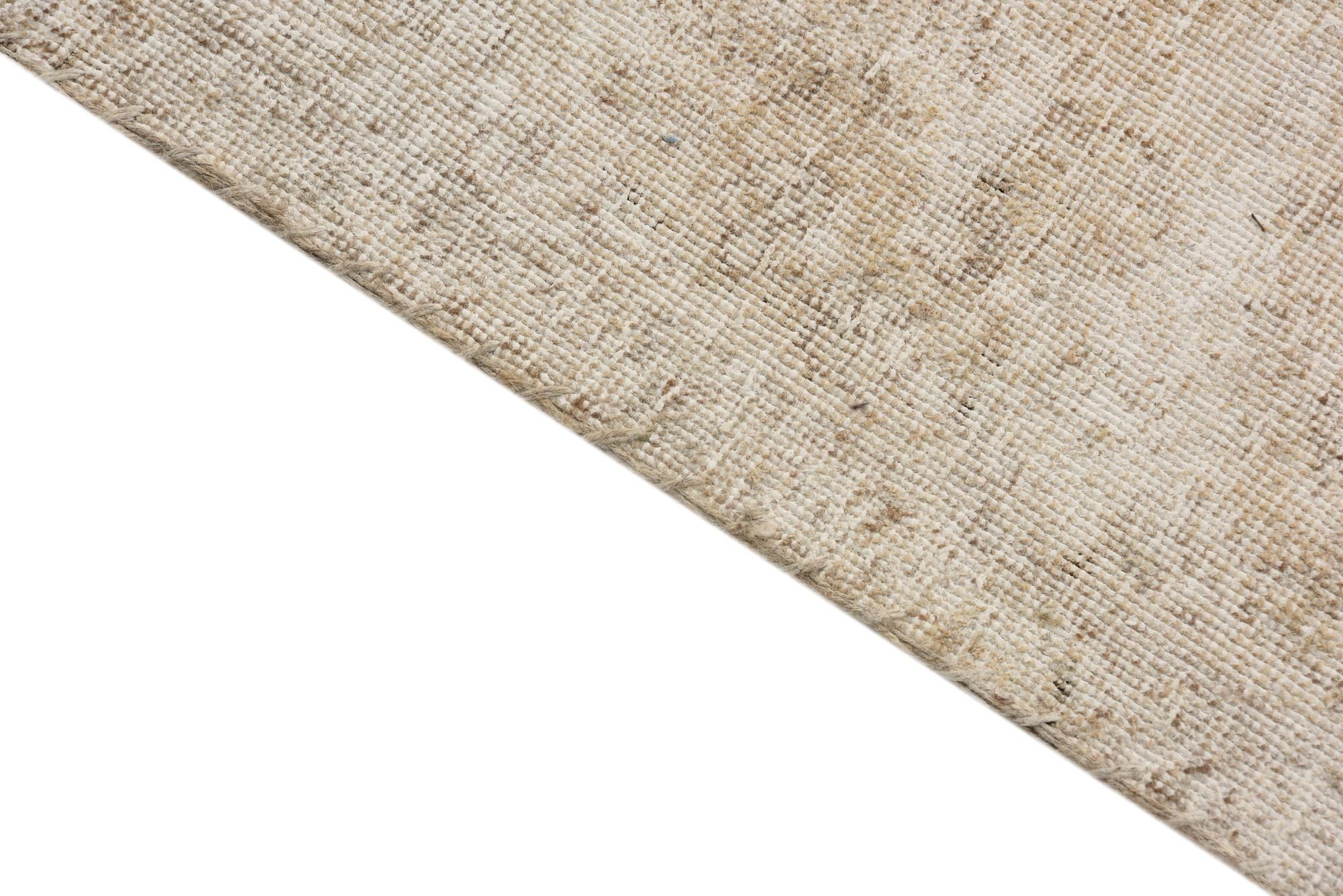 4' 9 x 7' 10 Hand Knotted Ultra Vintage Persian Wool Rug