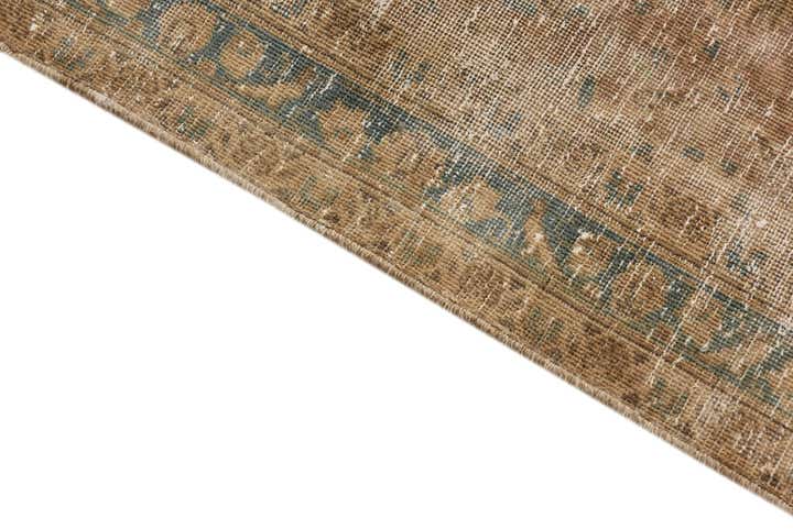 9' 6 x 12' Hand Knotted Ultra Vintage Persian Wool Rug