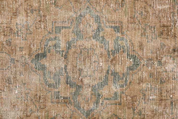 9' 6 x 12' Hand Knotted Ultra Vintage Persian Wool Rug