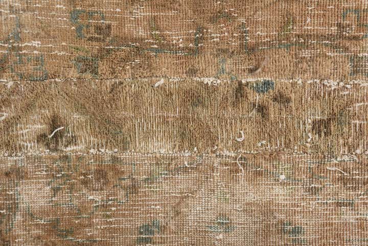 9' 6 x 12' Hand Knotted Ultra Vintage Persian Wool Rug
