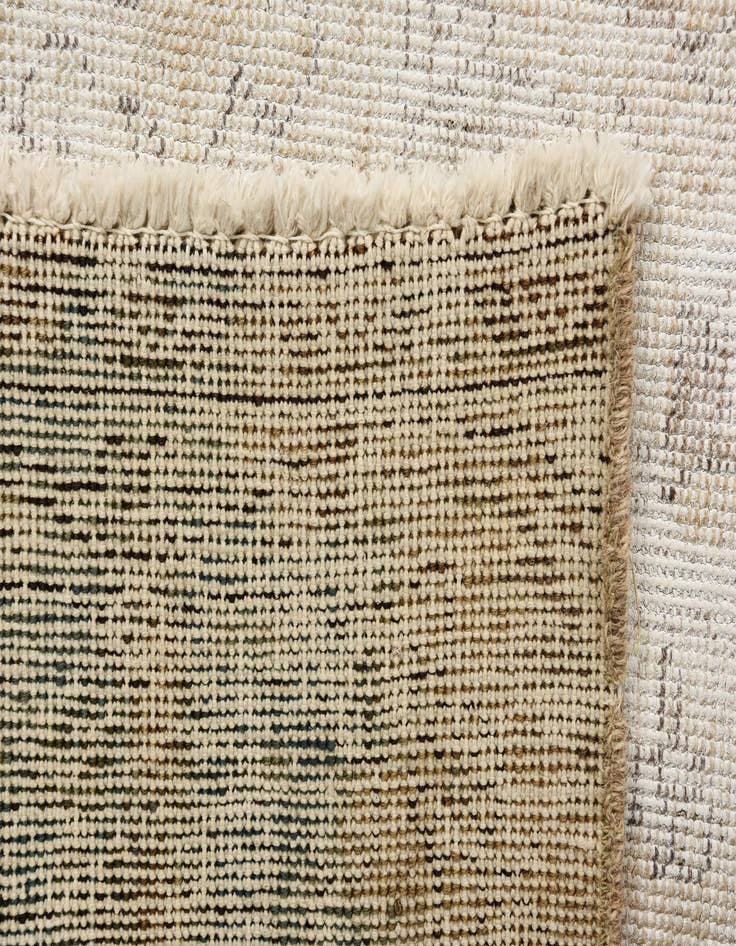 Detail image of 6' 7 x 10'  Hand Knotted Ultra Vintage Persian Wool Rug