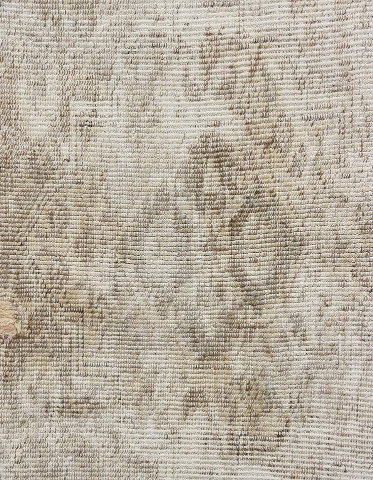 Detail image of 6' 7 x 10'  Hand Knotted Ultra Vintage Persian Wool Rug