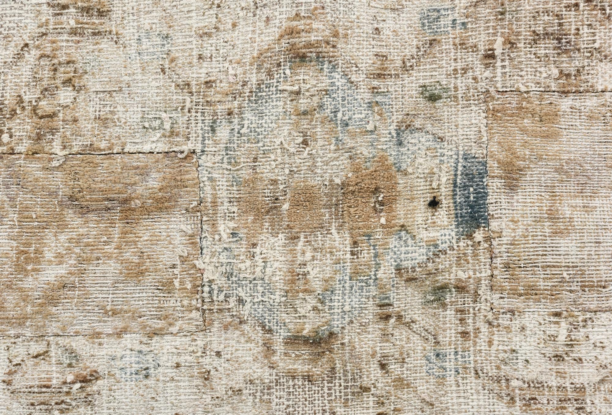 7' 1 x 10' 6 Hand Knotted Ultra Vintage Persian Wool Rug