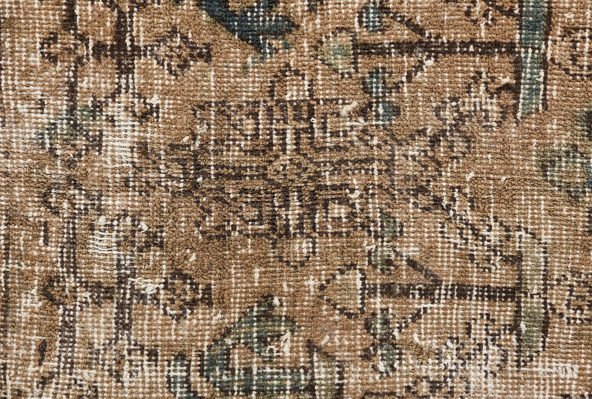 7' x 9' 10 Hand Knotted Ultra Vintage Persian Wool Rug