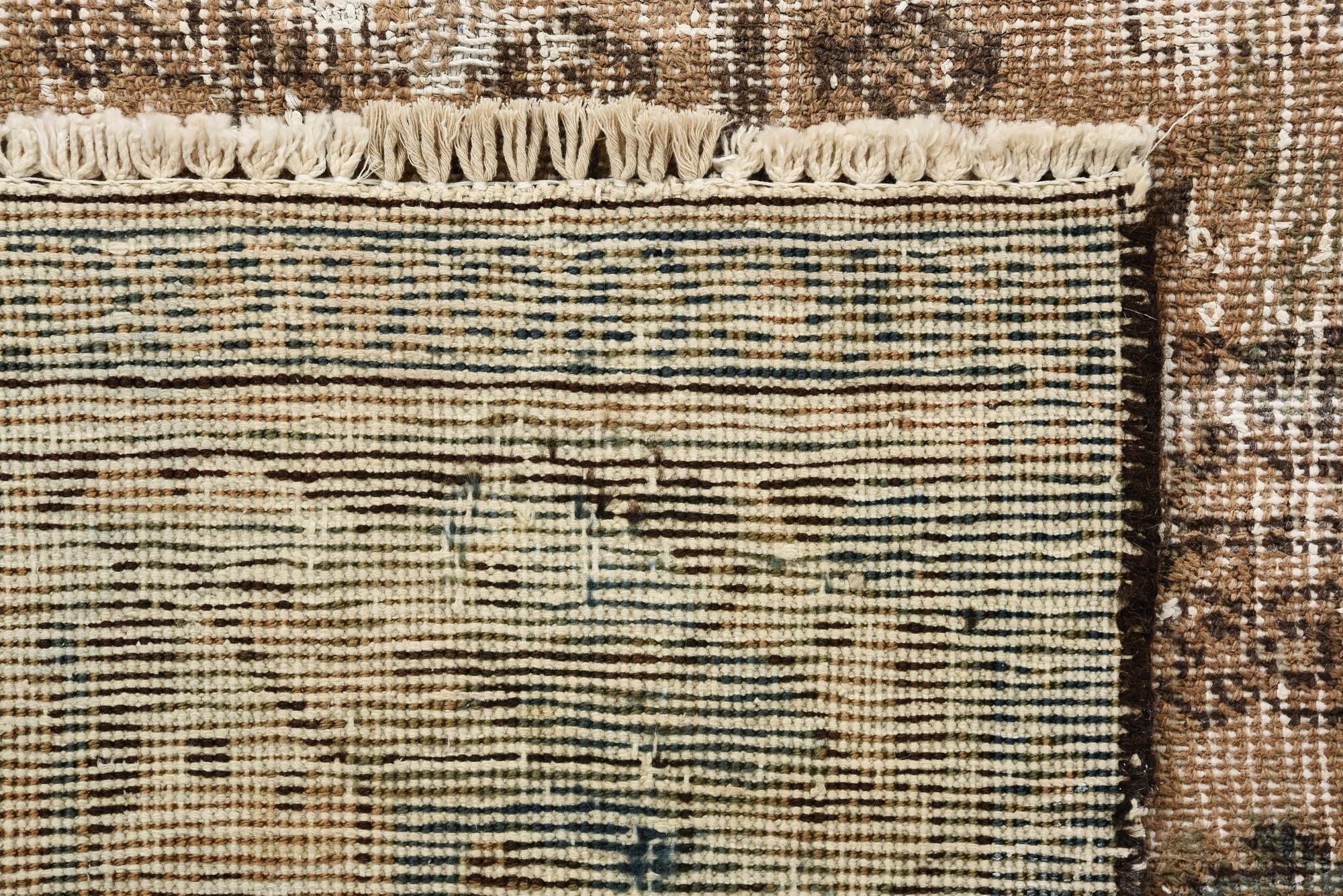 7' x 9' 10 Hand Knotted Ultra Vintage Persian Wool Rug