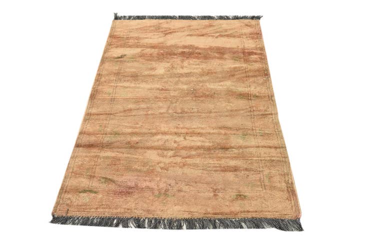 Detail image of 2' 8 x 4' 7 Hand Knotted Ultra Vintage Persian Wool Rug