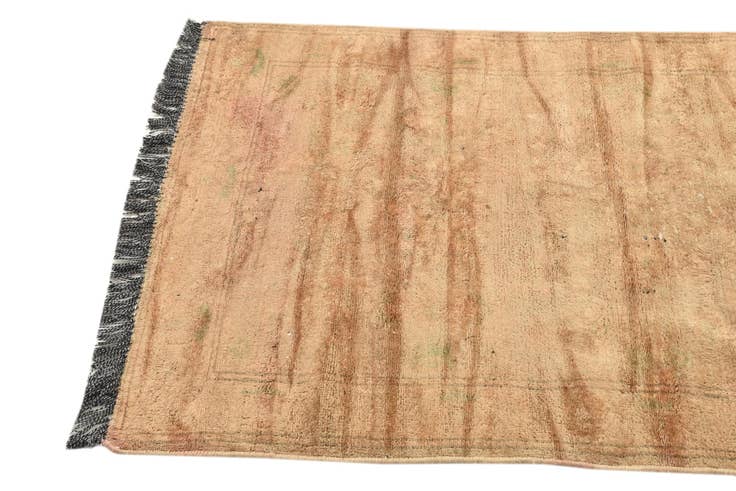 Detail image of 2' 8 x 4' 7 Hand Knotted Ultra Vintage Persian Wool Rug
