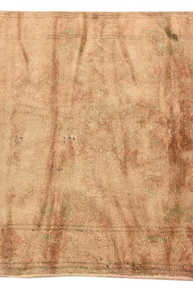 Detail image of 2' 8 x 4' 7 Hand Knotted Ultra Vintage Persian Wool Rug