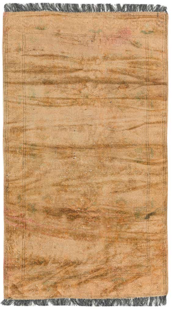 2' 8 x 4' 7 Hand Knotted Ultra Vintage Persian Wool Rug