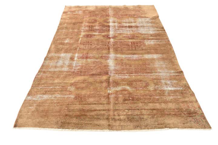 145cm x 230cm Handgeknüpft Ultra Vintage Persisch Wolle Teppich