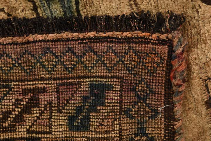 5' 2 x 9' 3 Hand Knotted Ultra Vintage Persian Wool Rug