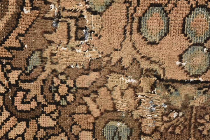 5' 8 x 8' 9 Hand Knotted Ultra Vintage Persian Wool Rug